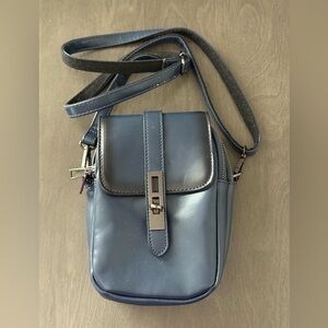 Women Vintage Crossbody Phone Bag, Small Messenger Shoulder Bag